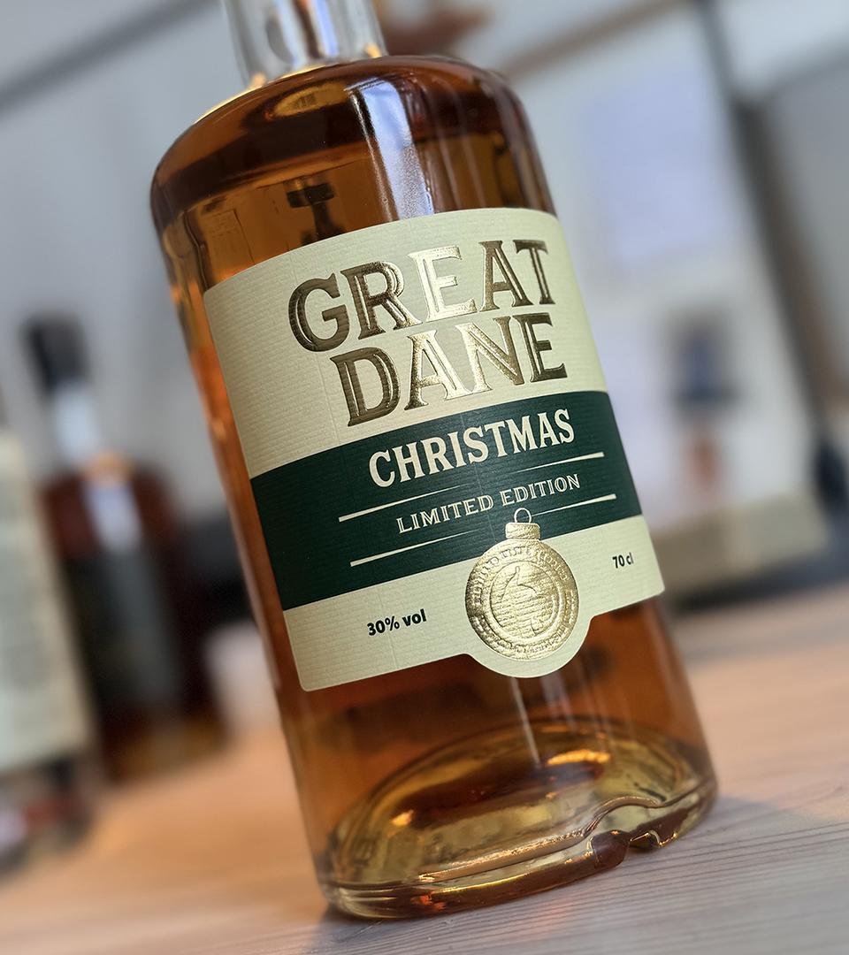 Great Dane Rum – Christmas limited edition close-up
