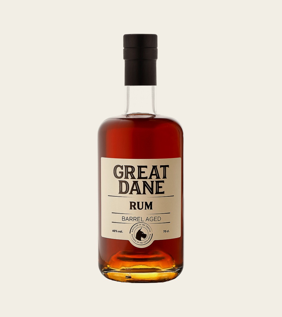 Great Dane Rum – Barrel Aged bottle
