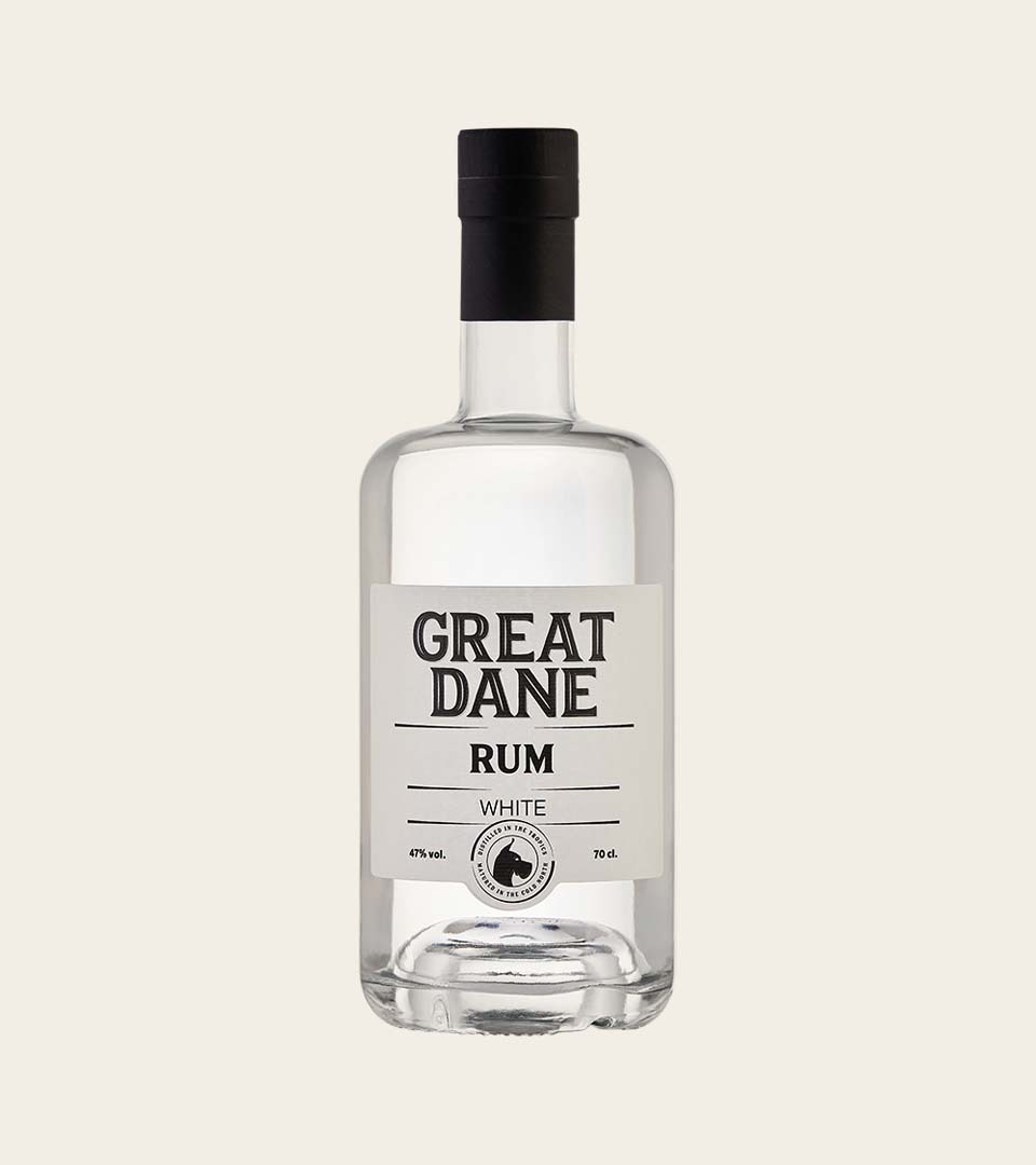 Great Dane Rum – White bottle