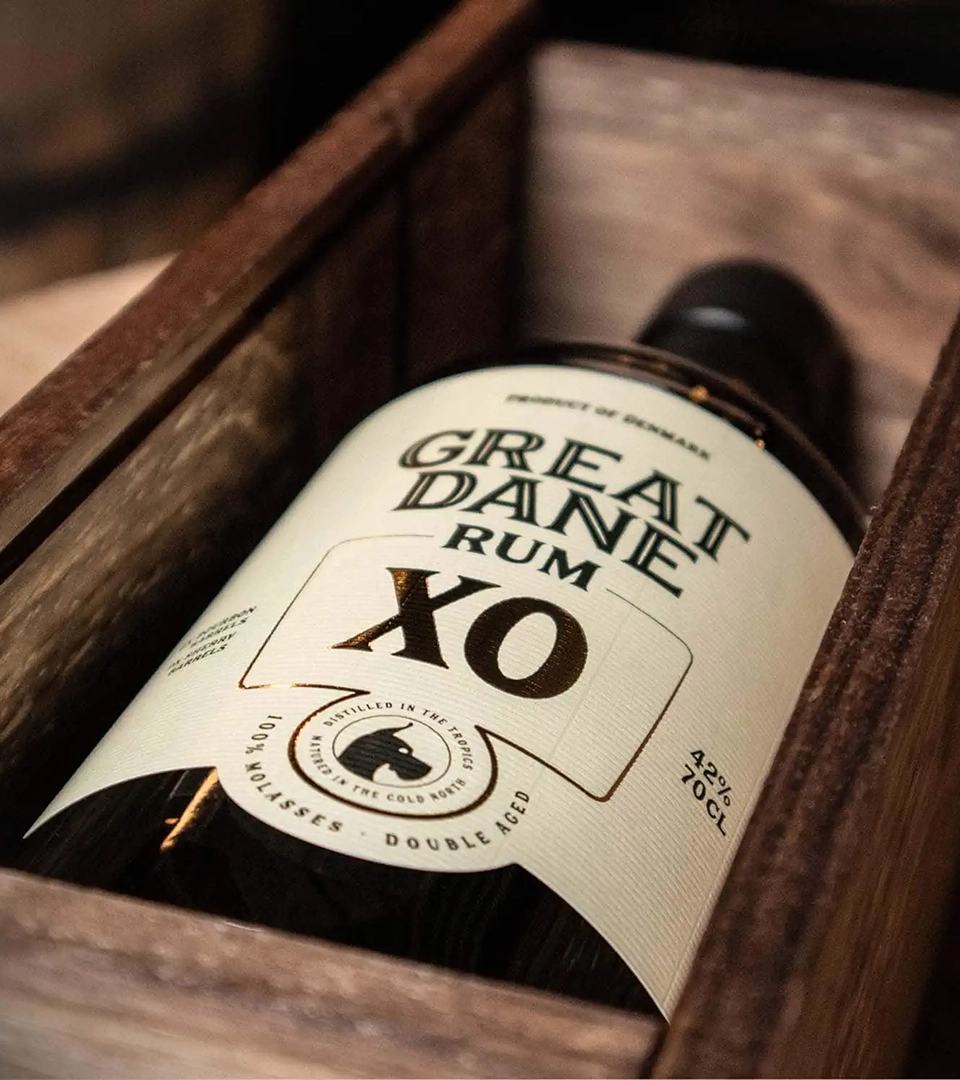 Great Dane Rum – XO in wooden box