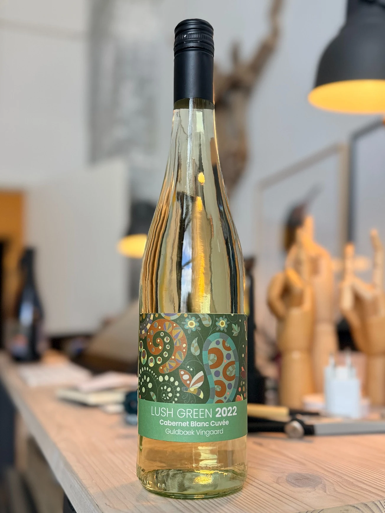Guldbæk Vingaard vinflaske – Lush Green 2022