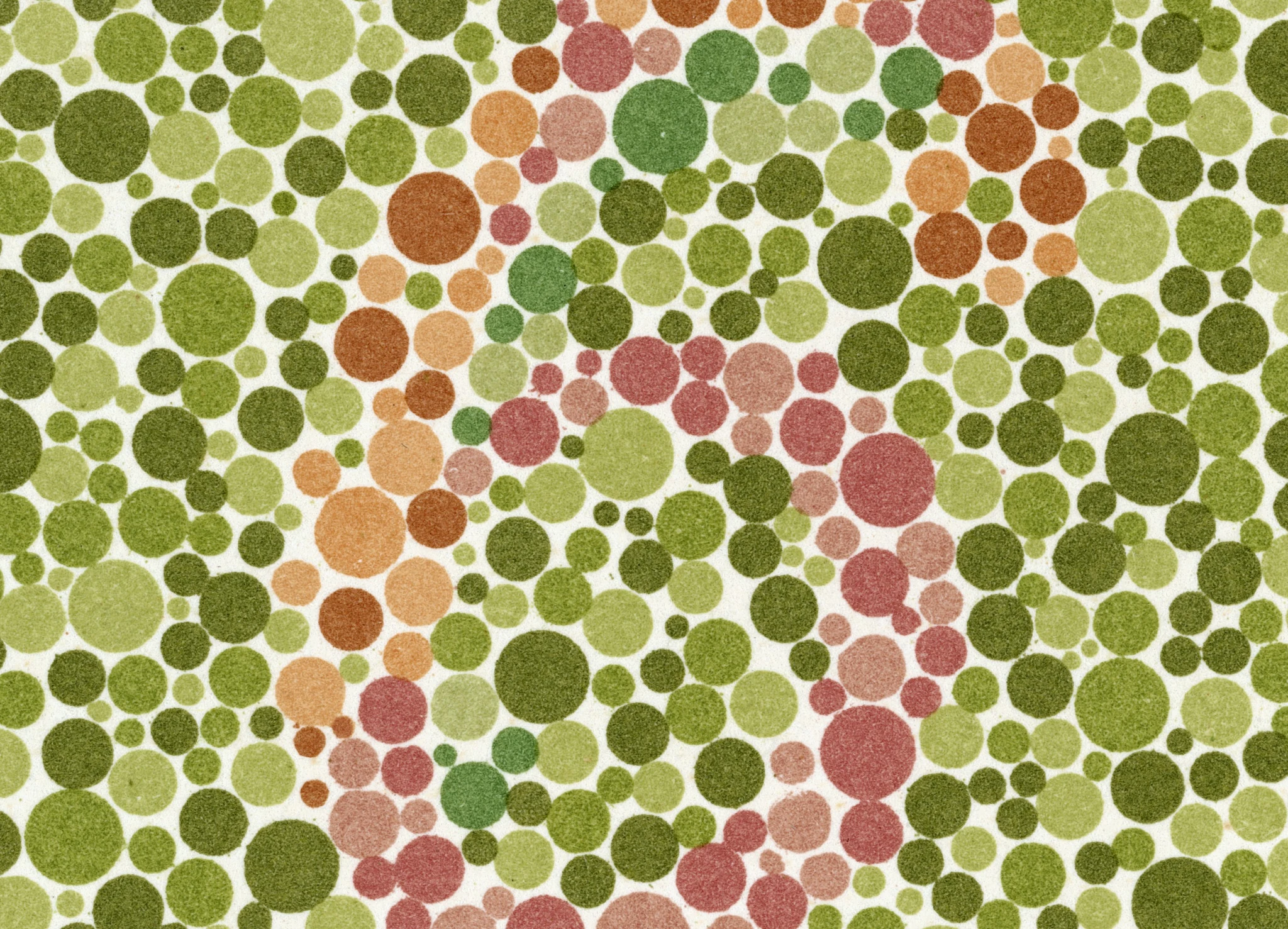 Ishihara-inspireret cirkelmønster