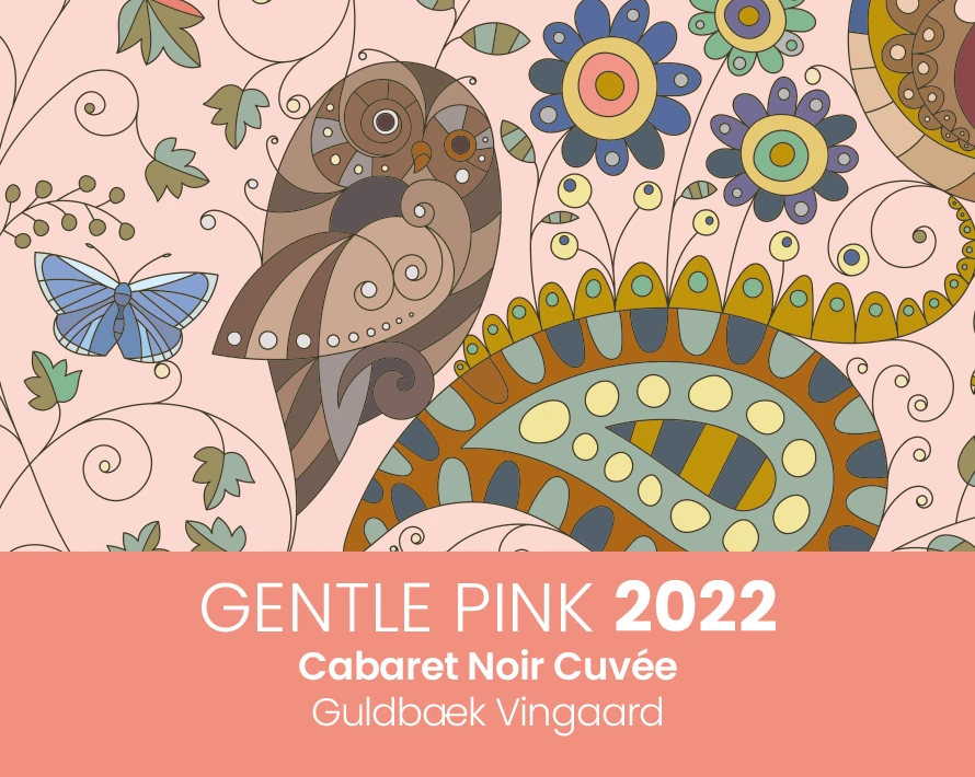 Guldbæk Vingaard etiket 1