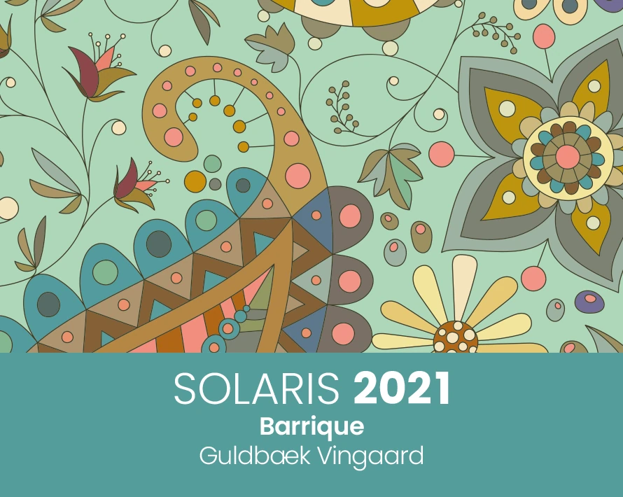 Guldbæk Vingaard etiket 9
